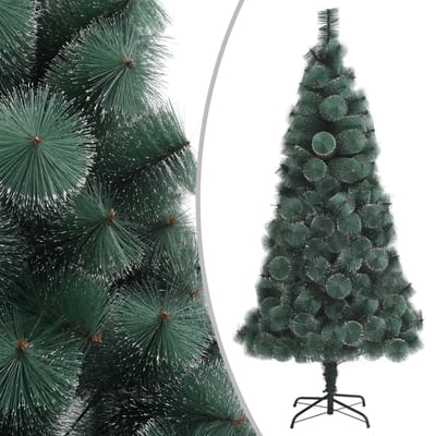 vidaXL - Kunstkerstboom - met - standaard - 120 - cm - PET - groen