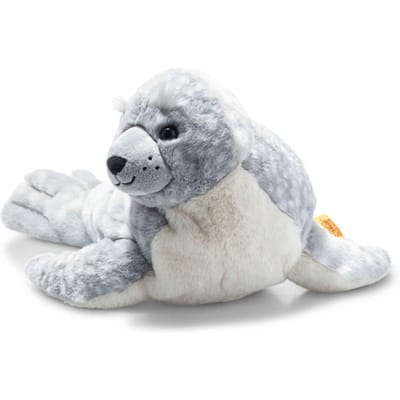 Steiff zeehond knuffel Aila 40 cm ijsblauw