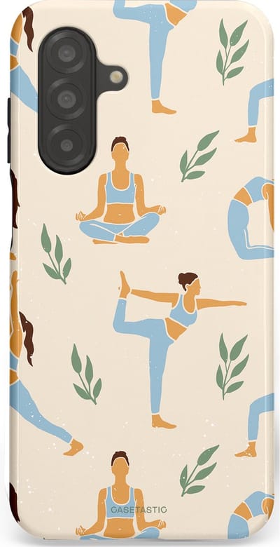 Casetastic Hoesje Geschikt voor Samsung A26 - Stijlvolle Beschermende Duo-layer Case - Yoga zen