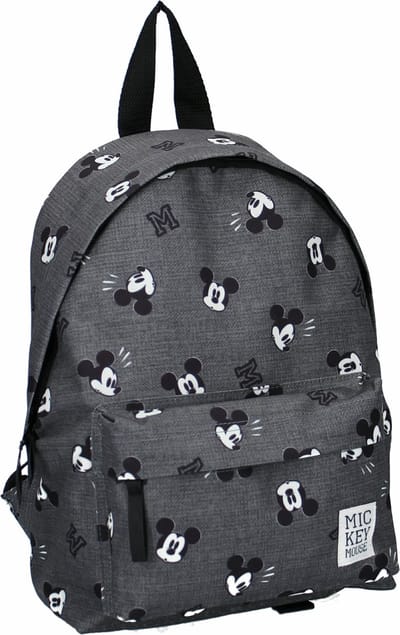 Disney Rugzak Mickey Mouse 31 X 22 Cm Polyester Grijs