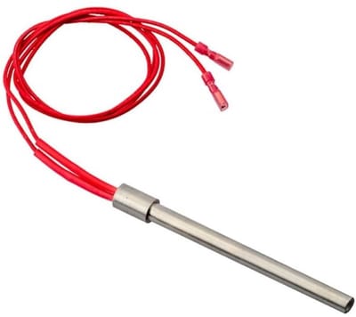 Pellet Ontsteker - Verwarmingsbuis - 350W 220V - Rood - Voor Pelletkachel - Geschikt voor Open Haard Grill - 170mm