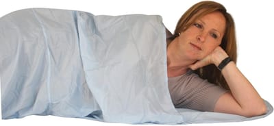 Katoenen Slaapzak Inleg - Lakenzak Dekmodel - Kamperen en Reizen - Extra Isolatie en Hygiëne - 220x90cm - Beige