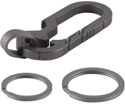Dailygoods - Multifunctionele Karabijnhaak Sleutelhanger voor Buitenactiviteiten