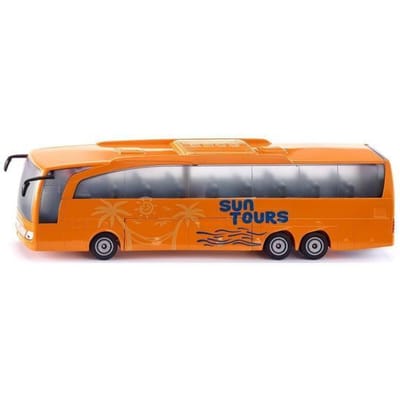 SIKU 3738, Mercedes-Benz Travego reisbus, schaal: 1:50, metaal/kunststof, Openbare deur en koffercompartiment