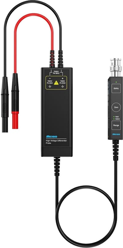 Meetinstrument - Signaal Analyse - Elektronica Testen - Hoge Bandbreedte - 100 MHz - Zwart