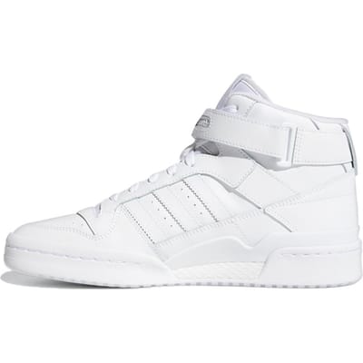 Basketbalschoen voor heren Forum Mid Cloud Wit/wolk Wit/wolk Wit