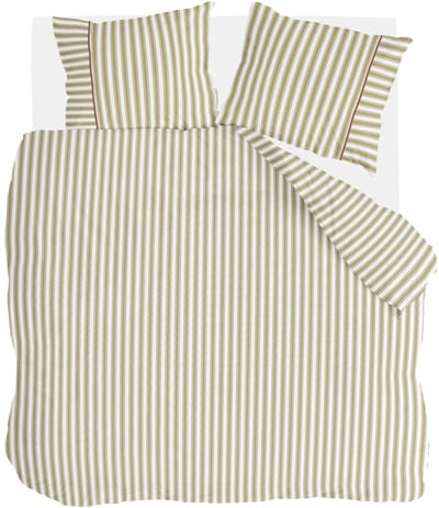 Walra Dekbedovertrek Refined Lines - 240x220 - Groen