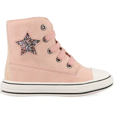 Veterschoenen | Meisjes | Pink | Leer | Shoesme | Maat 22