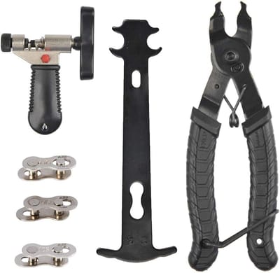 longziming - 9 In 1 Fietsketting Gereedschap Set - Kettingpons En Kettingtang - Fietsketting Reparatie Kit - kettingtang