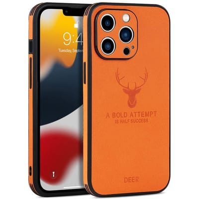 Luxe Zakelijk Lederen Bumper Hoes Voor iPhone 15 14 13 12 11 Pro Max Mini XR XS X 8 7 Plus SE Schokbestendig Zacht Herten Hoesje Funda For iPhone 15