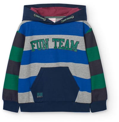 Boboli Fleece Hoodie Veelkleurig 6 Years Jongens