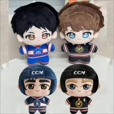 Nieuw 10cm Film TV Verwarmde Rivaliteit Pluche Pop Shane Ilya Pluche Hanger Hollanders Rozanovs Konijn Zacht Knuffeldier Decor Fans Cadeau