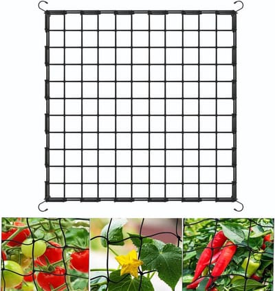 DailySupplies® Klimrek Planten - Plantensteunen voor Klimplanten - Wandrek voor Buiten - Zwart