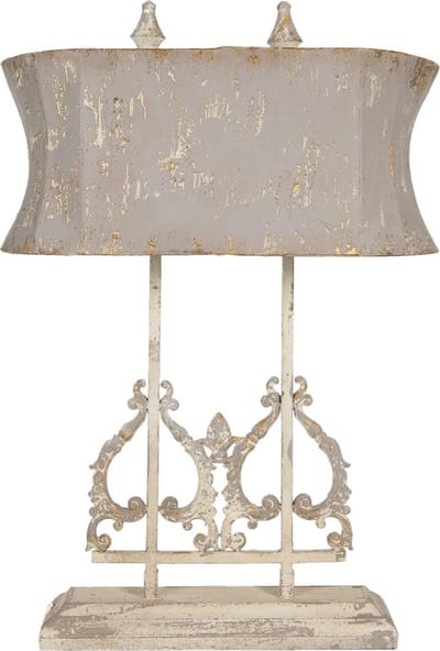 Clayre & Eef Bureaulamp 50x25x74 cm Bruin IJzer