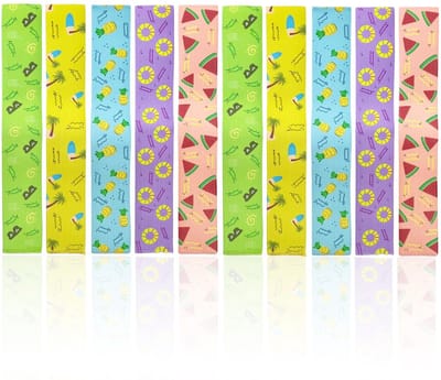 Dailygoods- Handdoekriemen 10 stuks - Elastische Clips - Strandstoelriemen - Klemmen voor Strandhanddoeken - Duurzaam - Latexzijde 30 cm - Strandhanddoek
