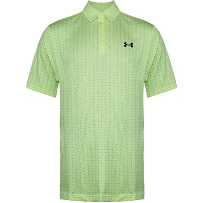 Under Armour Playoff 2.0 Heren Lime Poloshirt