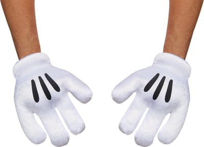 DISNEY - MICKEY MOUSE, Mickey Mouse handschoenen, één maat volwassenen