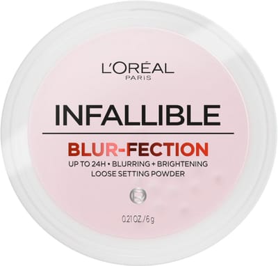 L'Oreal Paris Infallible Blur-fection 24HR Longwear Loose Setting Powder 10 Light Pink