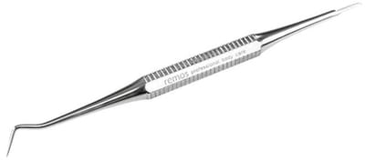 Tandenstoker van Roestvrij Staal met Dubbel Uiteinde - 9 cm voor Professionele Mondhygiëne