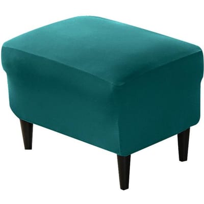 Elastische Rechthoekige Voetenbank Bankhoes Stofhoezen Stretch Voetenbank Hoes Stoelbeschermer Voor Woonkamer 1piece