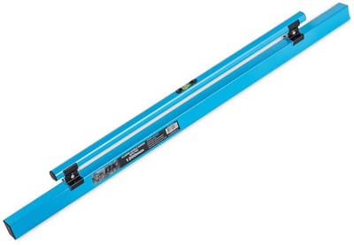 Betonnen Dekvloer 48 Inch met Nivelleringsflacon | Lichtgewicht en Ergonomisch | Heavy Duty | Interne Steunstaven | Voor Efficiënte Betonplaatsing