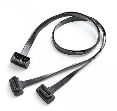 OBD II 16 Pin Splitter en Verlengkabel Adapter 1 Male 2 Female 30CM