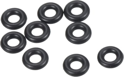Dailygoods - PATIKIL 100 stuks nitrilrubber O-ringen 7 mm AD 3 mm ID 2 mm brede metrische afdichting voor waterkraan loodgieterswerk autoreparatie zwart