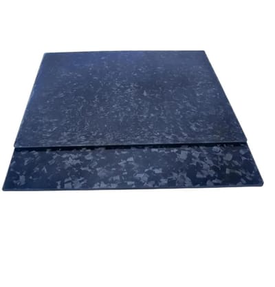 Koolstofvezelplaten - Composietmateriaal - Doe-het-zelf projecten - Hoge buigsterkte - 400 x 500 mm - Glanzend