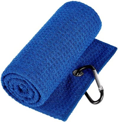Bovista Golf Handdoek - Golfhanddoek - Golf Accessoires - Towel - Comfortabel - Blauw