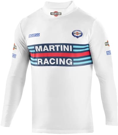 Sparco Martini Racing Coltrui Martini Racing Longsleeve - Wit