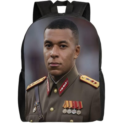 2026 Dictador Kylian Mbappe Meme Rugzak Streetwear Rugzakken Meisjes Reizen Duurzame Schooltassen Design Rugzak as picture