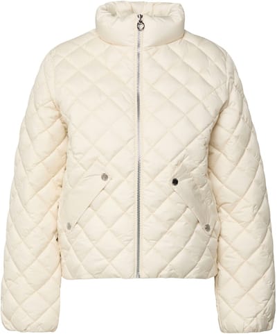 Donsjack outdoor met ruitpatroon en hoge kraag dames s.Oliver