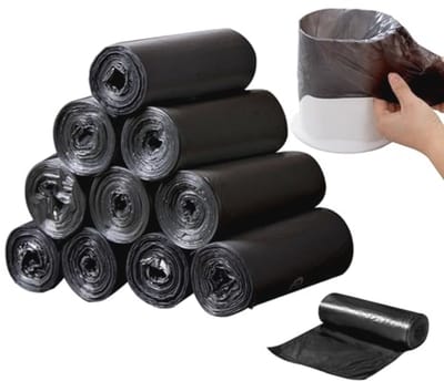 Kleine Vuilniszakken 3L - 300 Stuks voor Mini Vuilnismanden, Ideaal voor Thuis, Kantoor en Auto