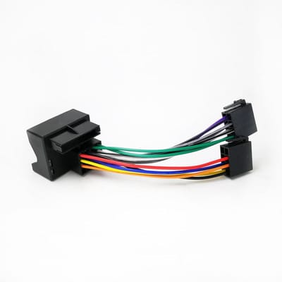 Auto Radio Adapter - ISO Connector - Stereo Installatie - Niet-destructieve Installatie - 1 Stuk - Zwart