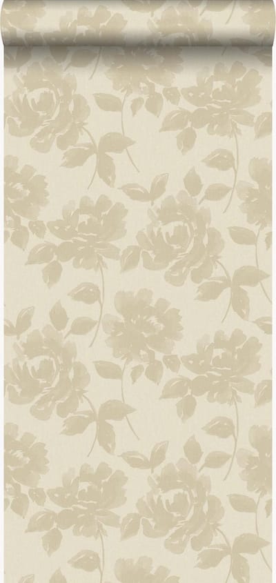 Origin Wallcoverings behang rozen warm beige - 53 cm x 10.05 m - 347032
