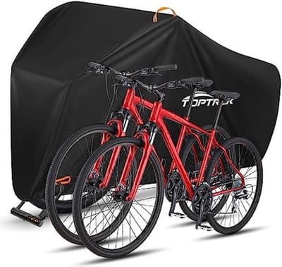 Waterdichte Fietshoes 420D Oxford-weefsel voor 2 Fietsen