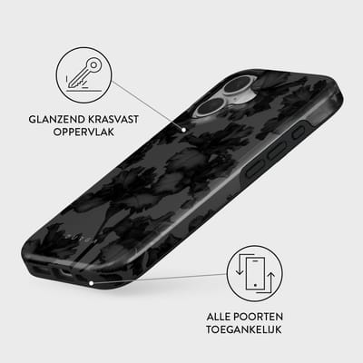 Burga Tough Backcover geschikt voor MagSafe geschikt voor iPhone 16 - Nocturnal