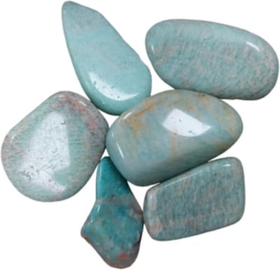 Amazoniet 100 gr. trommelstenen (mt3)
