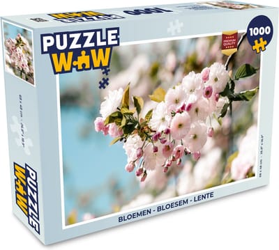 Puzzel Bloemen - Bloesem - Lente - Legpuzzel - Puzzel 1000 stukjes volwassenen