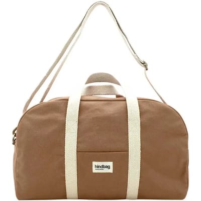 Hindbag - Charlie - sporttas - kaneel – 100% biologisch katoen