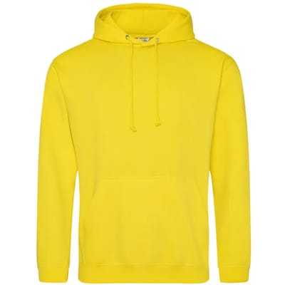 Just Hoods College Hoodie JH001 - Sun Yellow - L