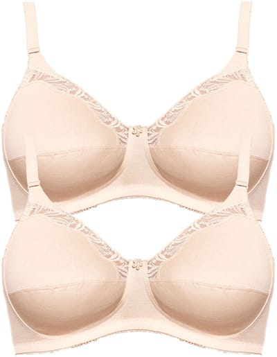 2-pack BH zonder beugel Cotton