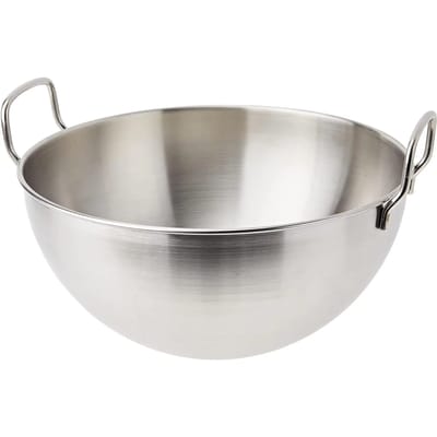 Halfronde kom met handgrepen Lacor 32 cm