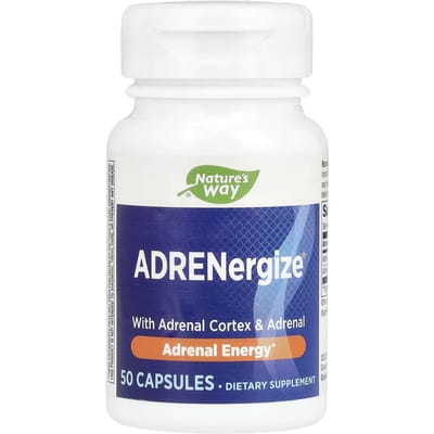 Nature's Way, ADRENergize, Energie, 50 capsules