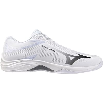Mizuno Unisex LIGHTNING SELECT Volleybalschoen White/black/ultimate Gray