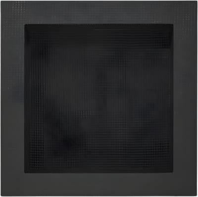 Douchenis 41x41cm Zwart - Wandnis, Inbouwnissen- Voor Badkamer & Douche en 1 vak - Voor Badkamer en Douche