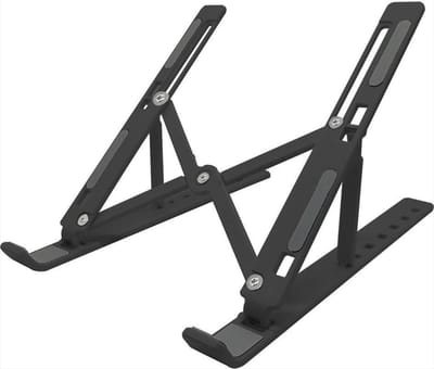 ***Laptop computer Standaard Verstelbaar - 6 standen verstelbaar - Zwart Thuiswerk Kantoor - van Heble® ***