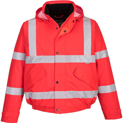 Portwest Hi-Vis Bomberjack S463 - Rood - L