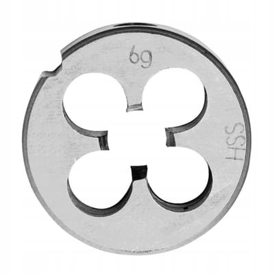 Ronde snijplaat DIN 223 M6x1,0 HSS - 1 stuk