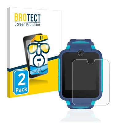 BROTECT - Screenprotector voor TCL Movetime Family Watch 2 - Folie Beschermfolie transparant 2 Stuks